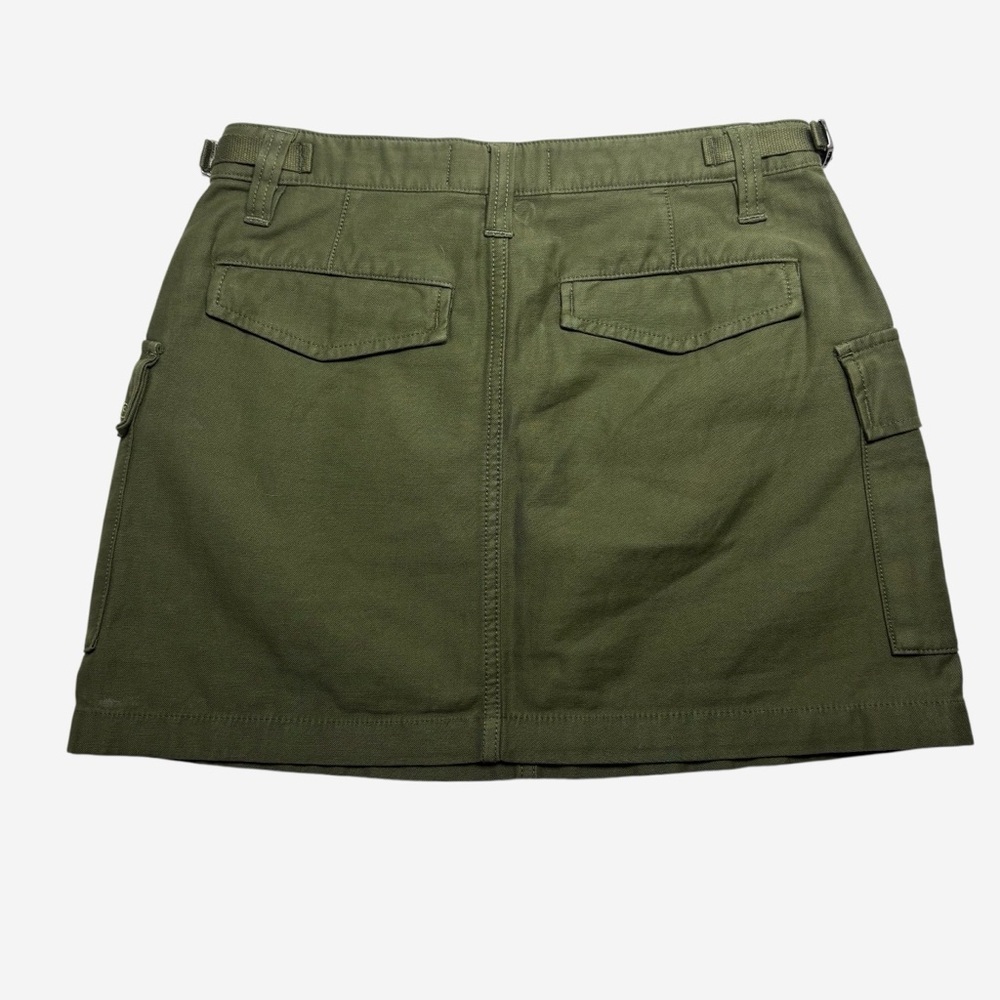 ✨ ARITZIA TNA Supply Cargo Utility Micro Mini Skirt • Army Green • Size 2 - Picture 6 of 13
